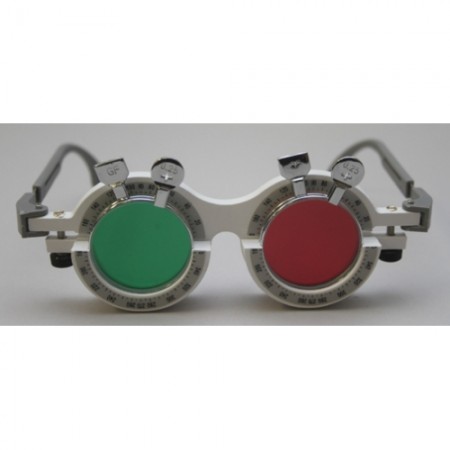 Drop-in Trial Frame with Red/Green Trial Lenses - MFBF